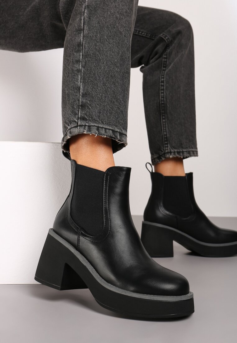 Botine Tailey Negre