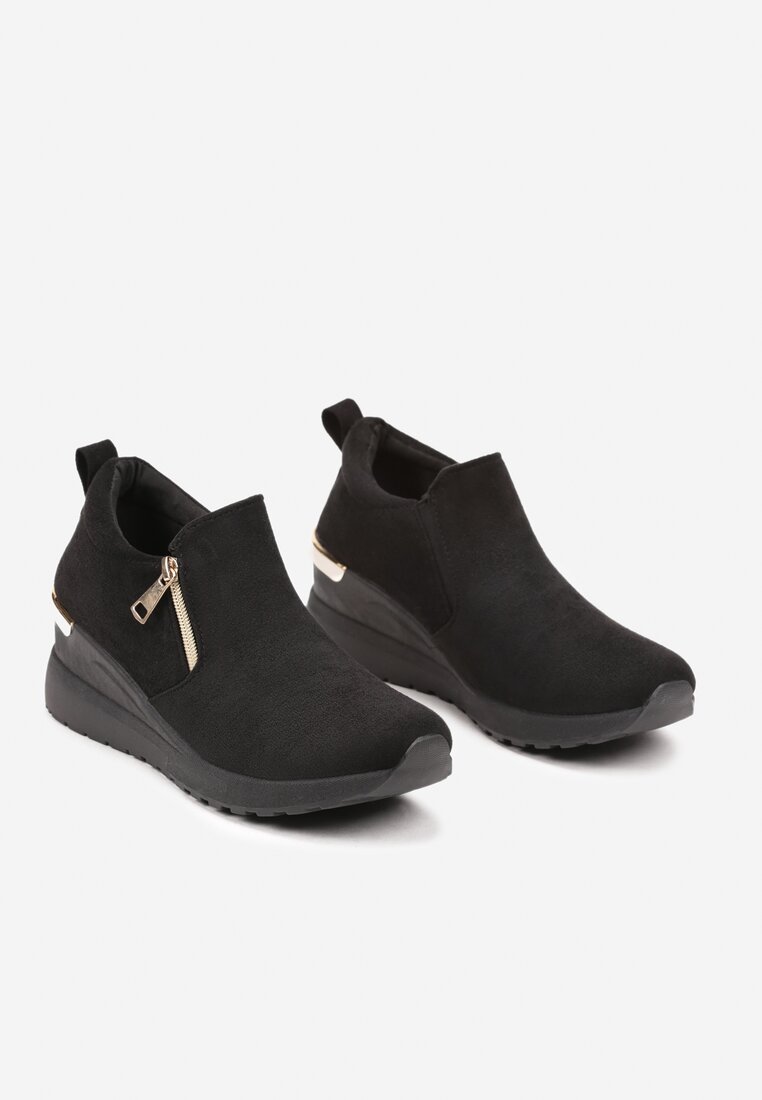 Sneakers Daivira Negru cu argintiu