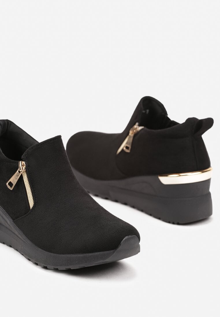 Sneakers Daivira Negru cu argintiu
