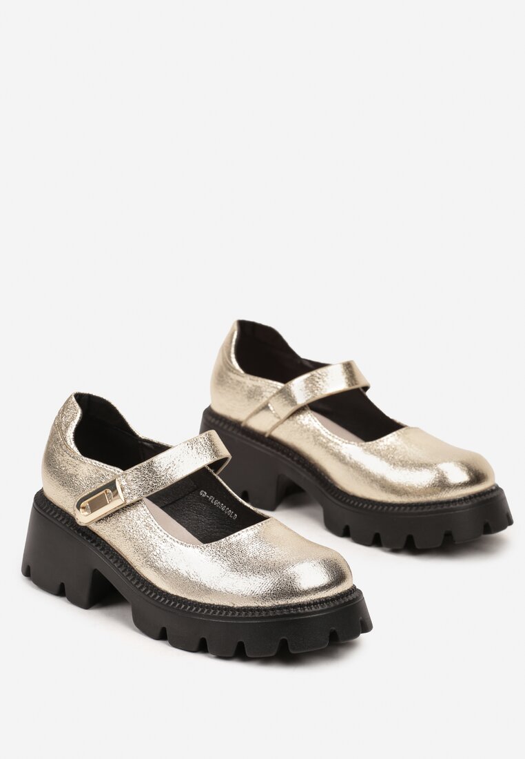 Pantofi casual Belinia Aurii