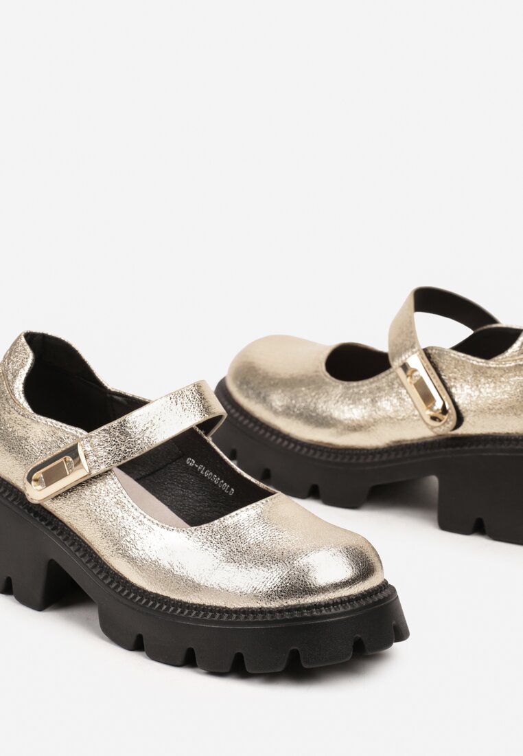 Pantofi casual Belinia Aurii