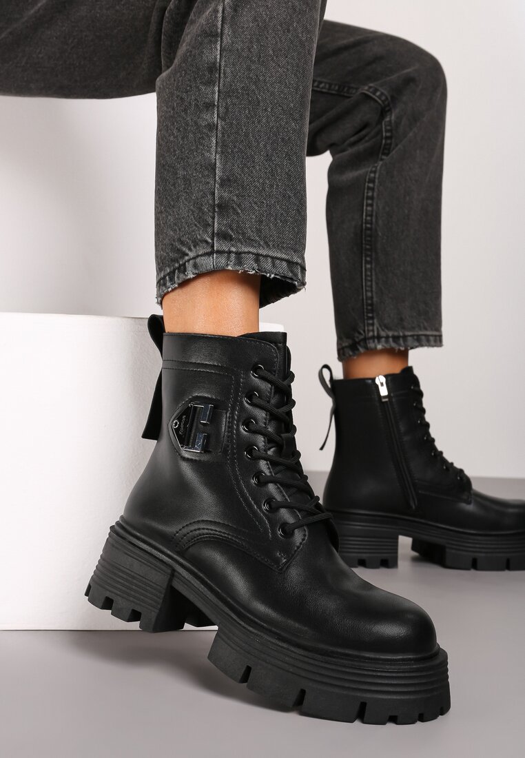 Botine Daivie Negre