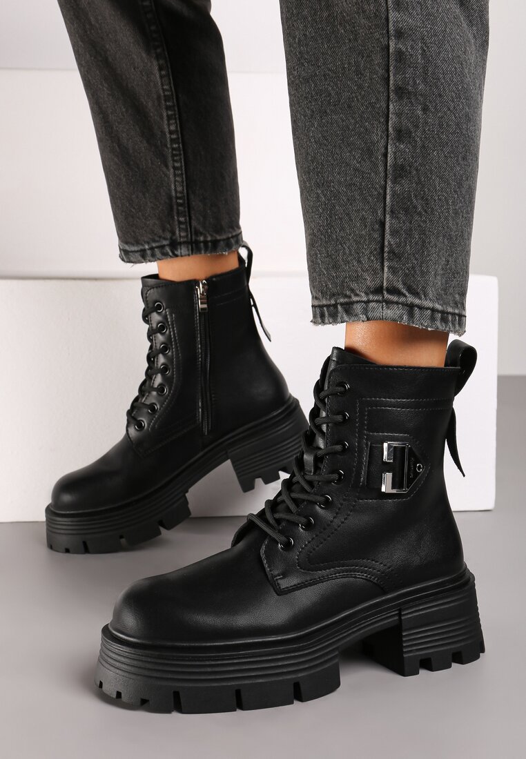 Botine Daivie Negre