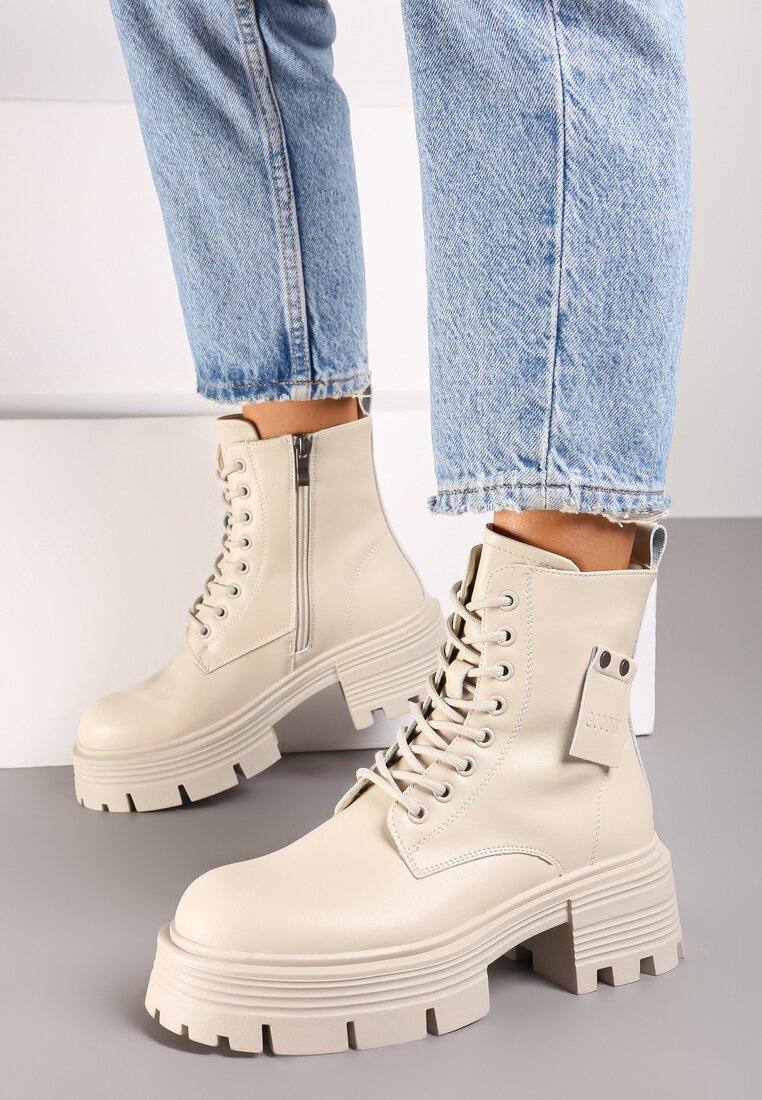 Botine Cresa Bej