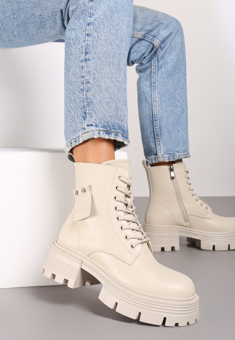 Botine Cresa Bej