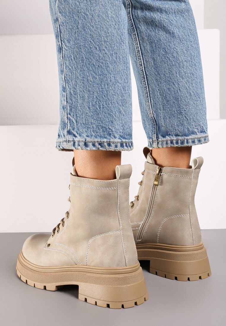 Botine Cleida Bej