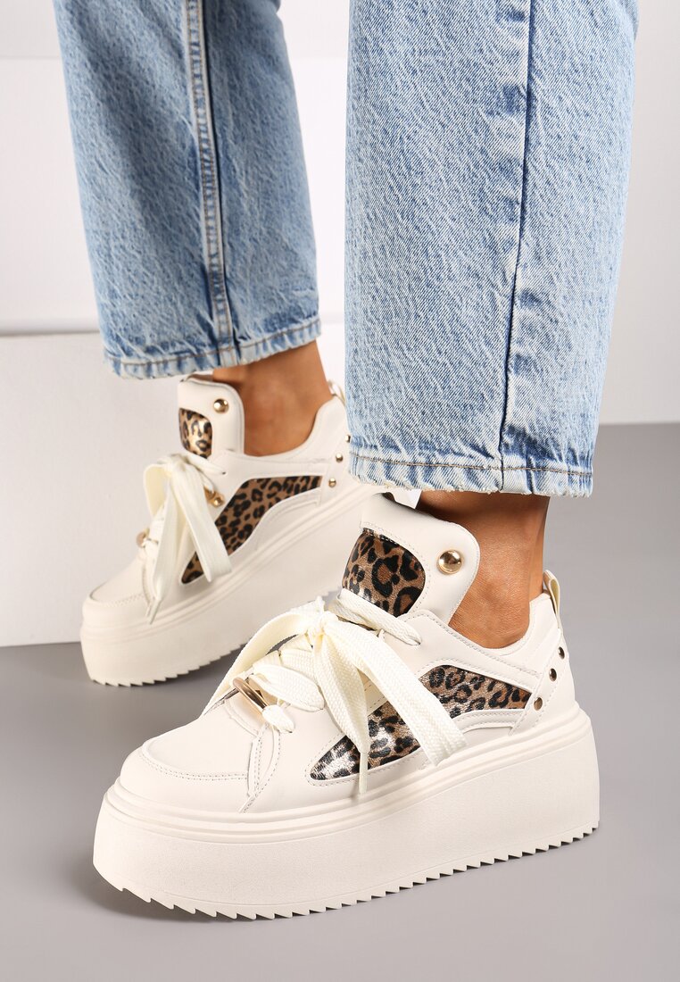 Sneakers Azista Imprimeu leopard