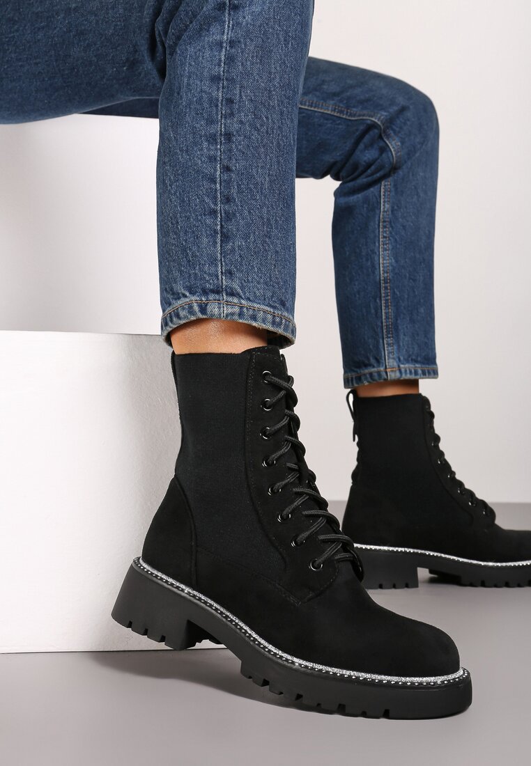 Botine Creene Negre