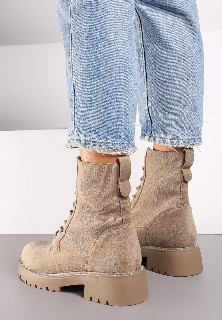 Botine Creene Bej
