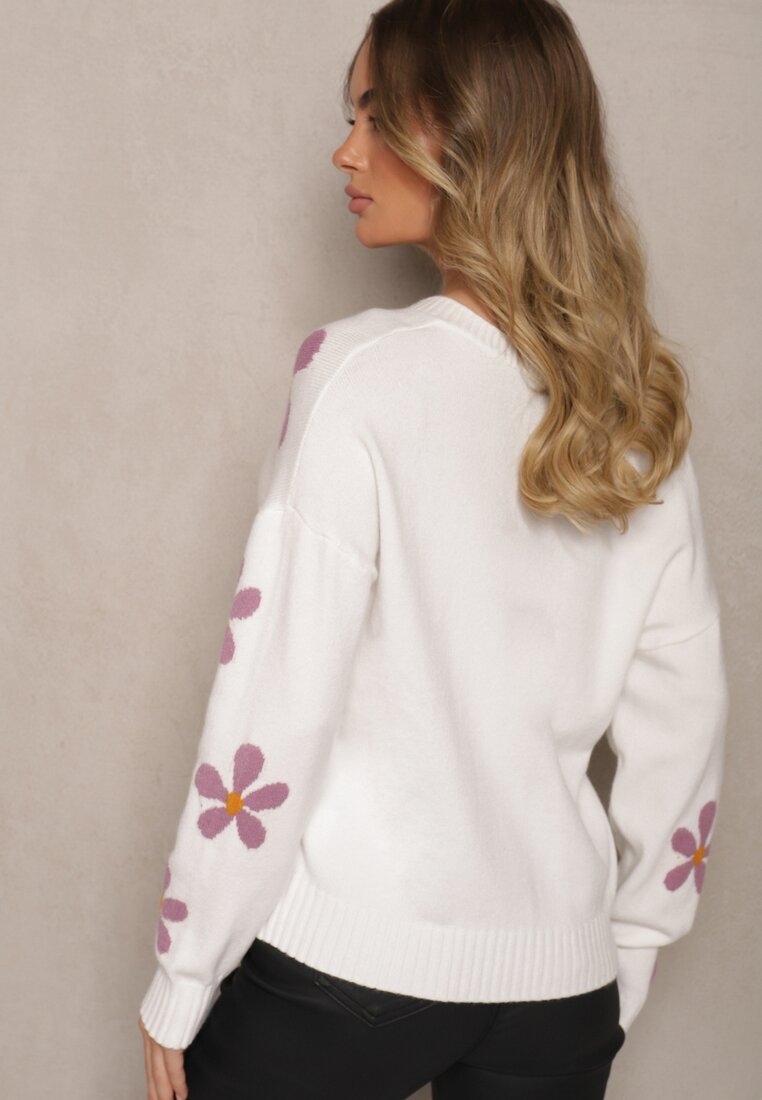 Cardigan Anarista Alb