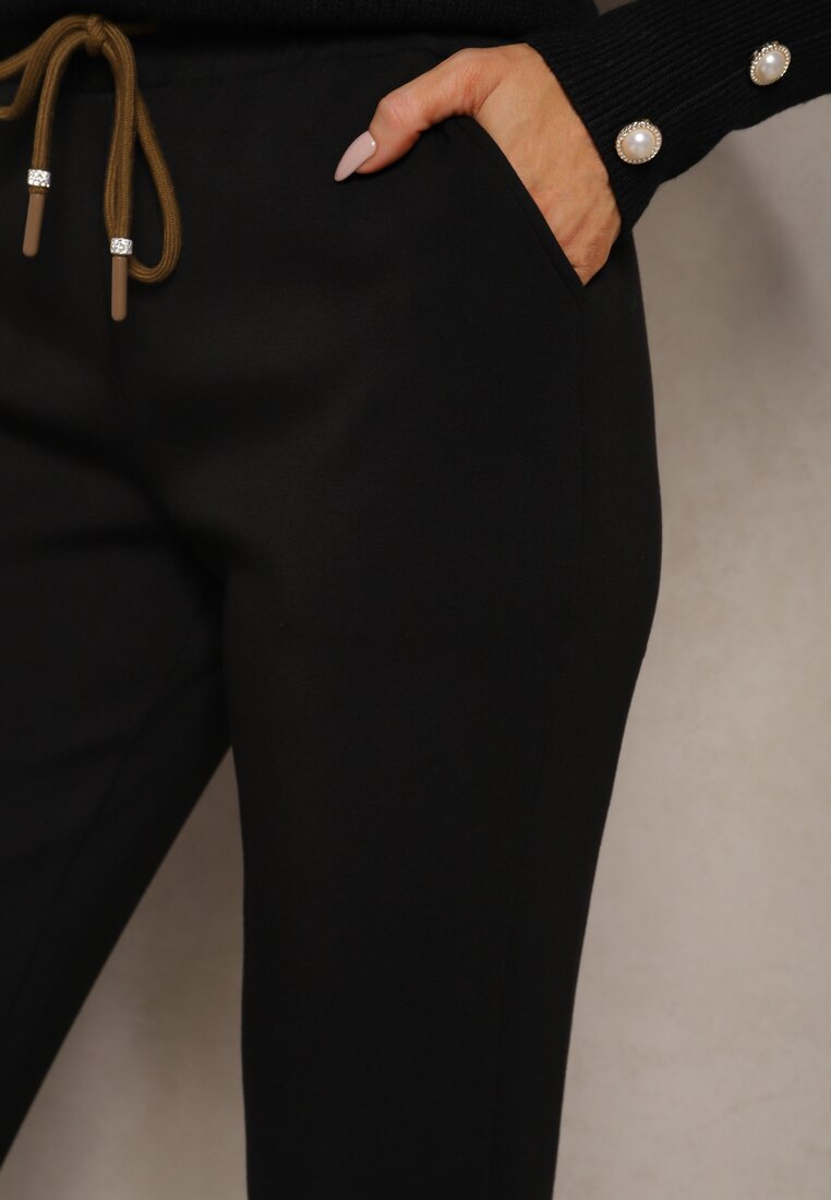 Pantaloni Tiralee Negri