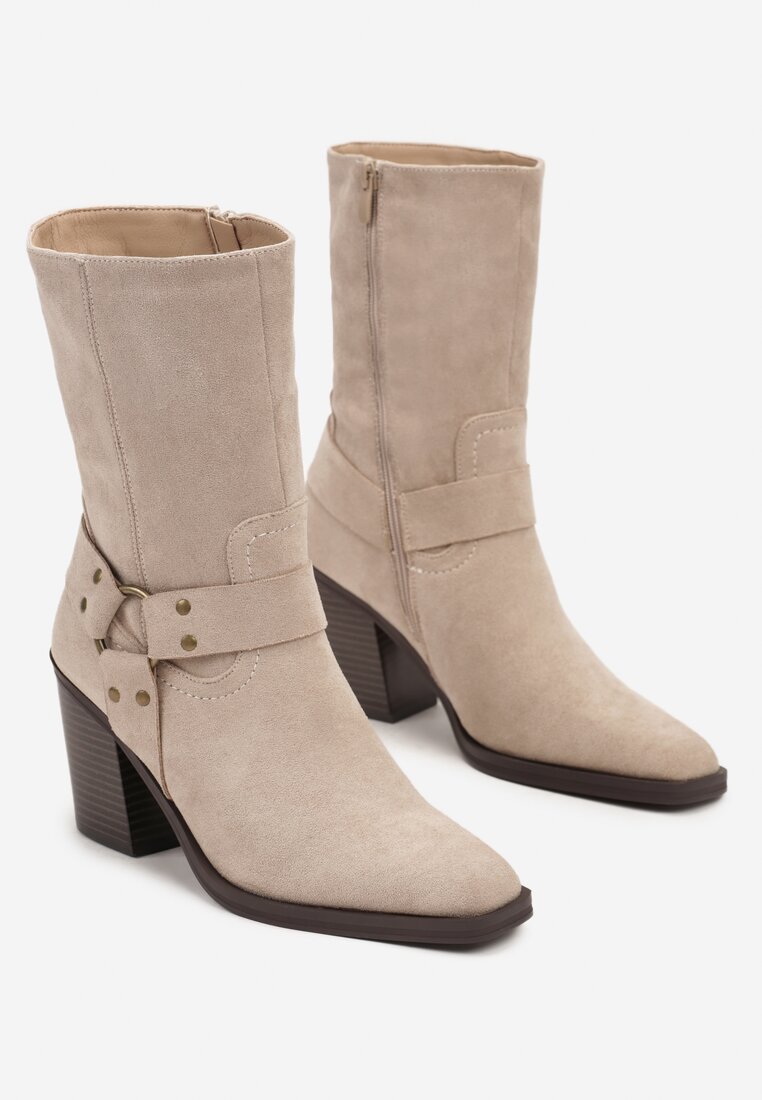 Botine Miavella Bej