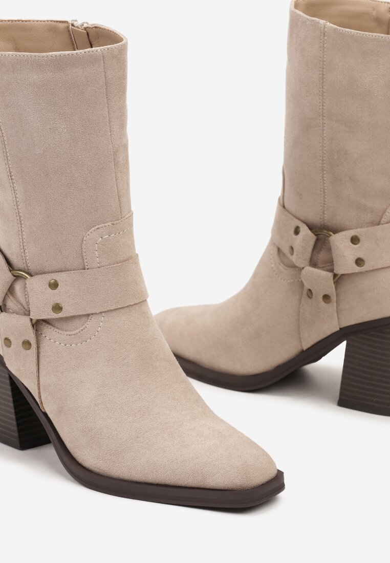 Botine Miavella Bej