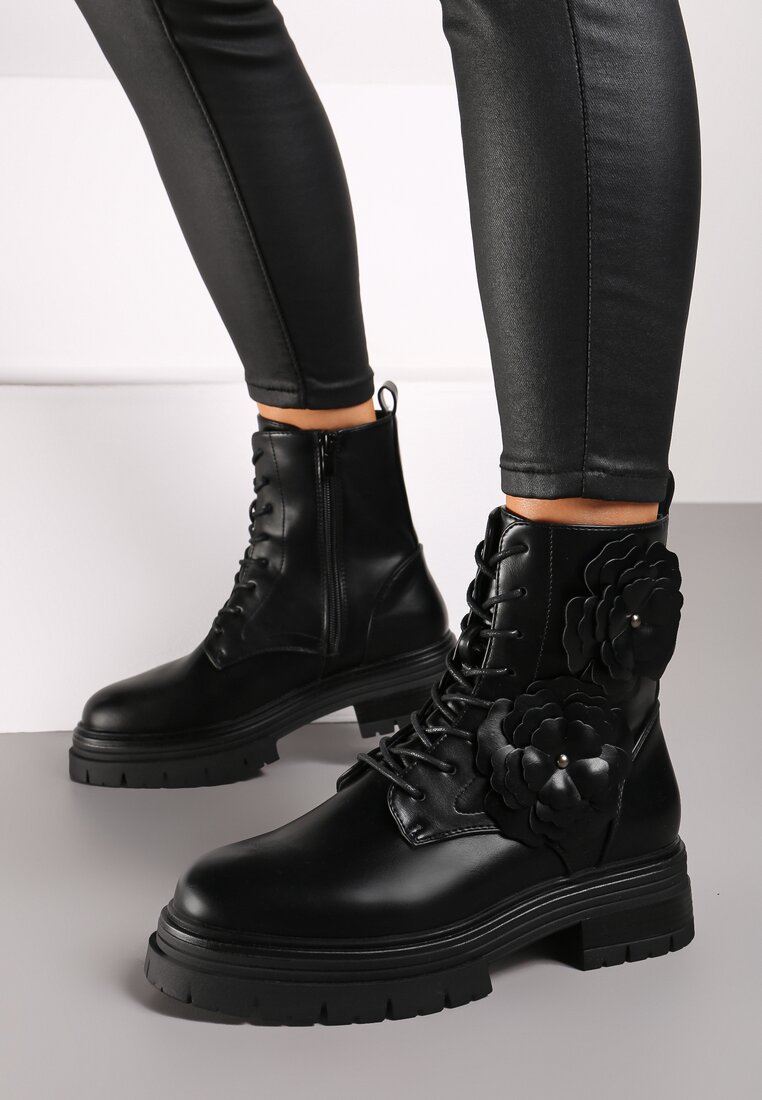 Botine Lirelae Negre