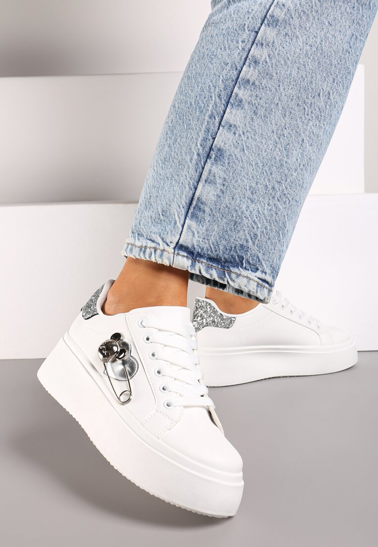 Sneakers Riathria Argintii
