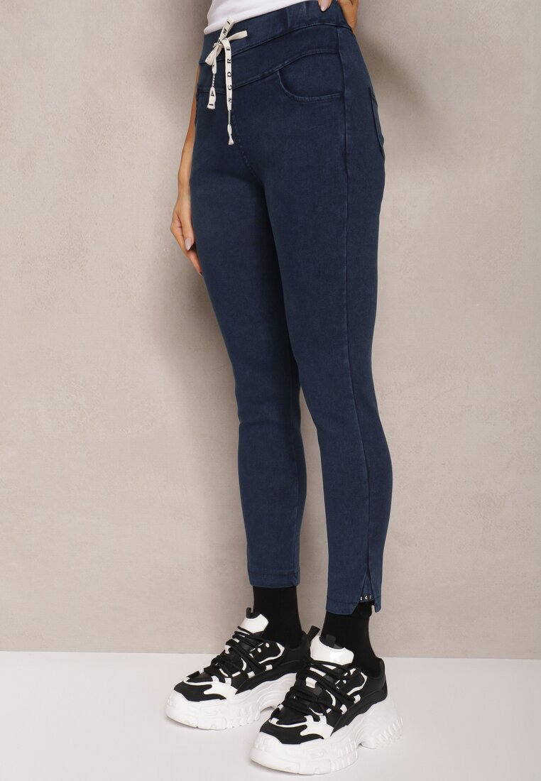 Pantaloni Nirinne Bleumarin