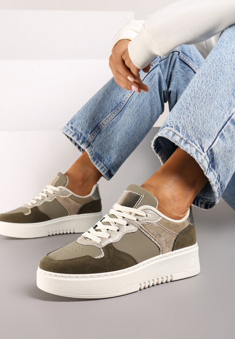 Sneakers Miaraena Verde închis