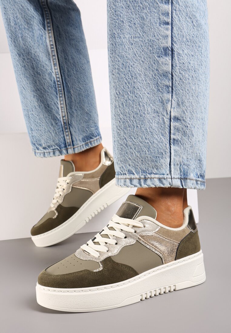 Sneakers Miaraena Verde închis