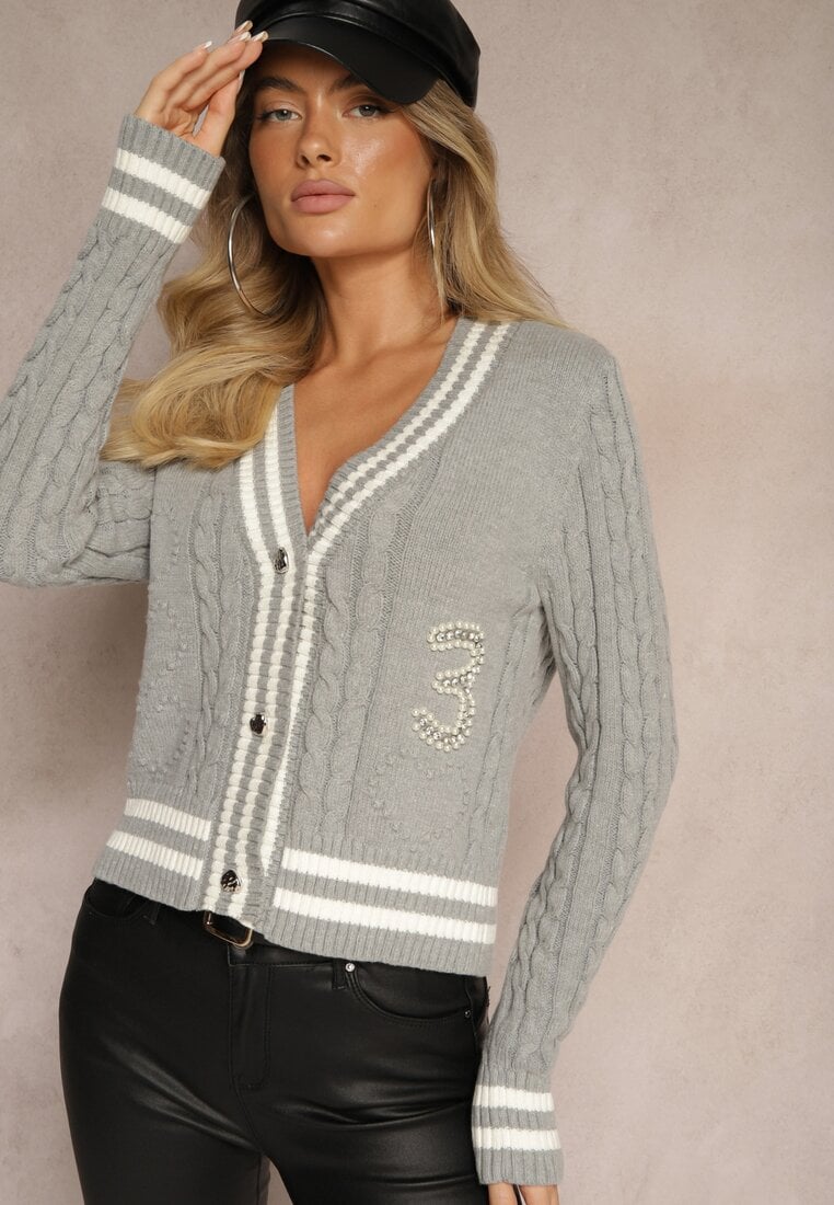 Cardigan Liathea Gri