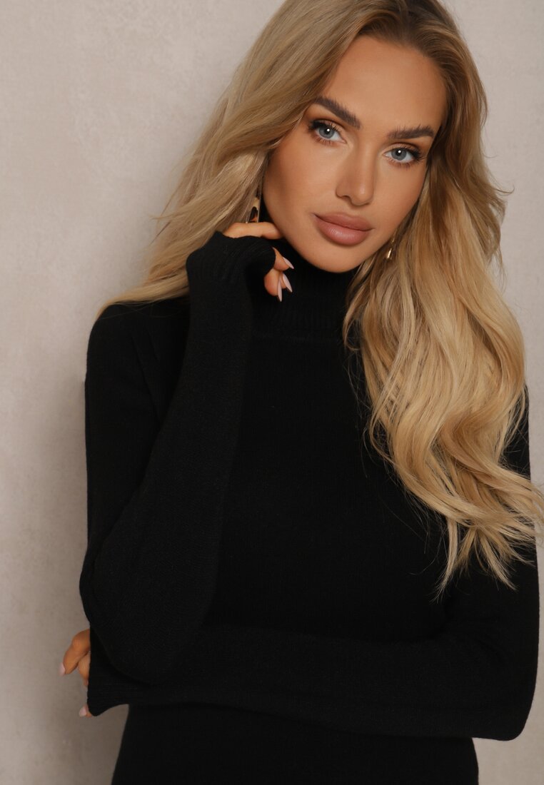 Pulover pe gât Avarima Negru