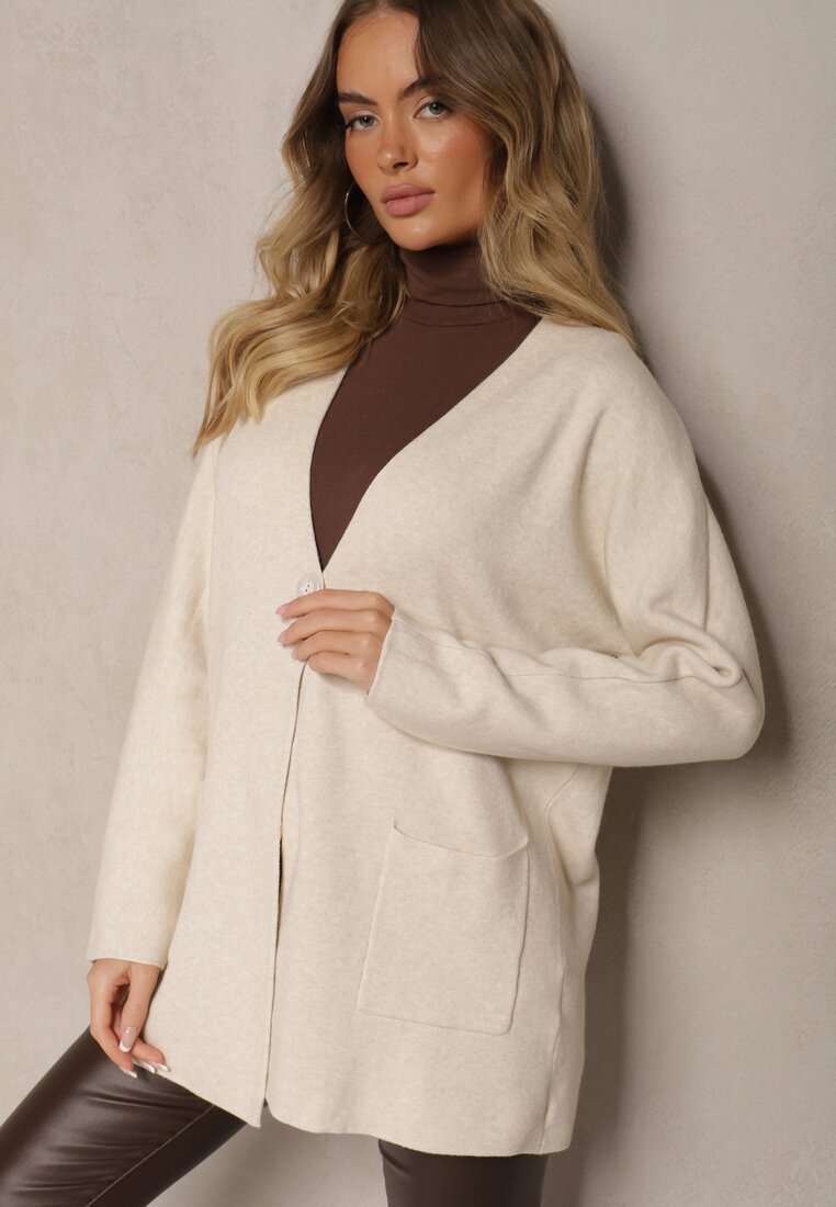 Cardigan Ciamellea Bej deschis