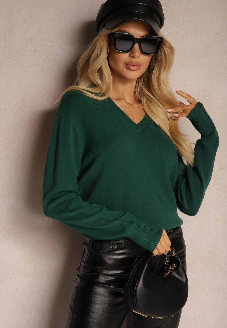 Pulover Naralea Verde închis