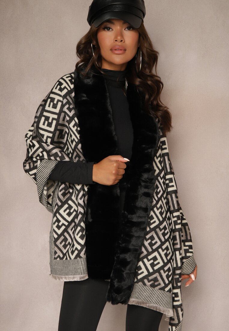 Poncho Miavira Negru