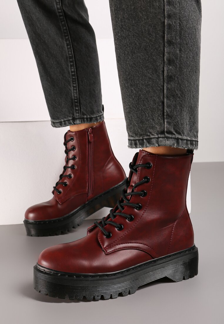 Botine Ciarisea Roșii