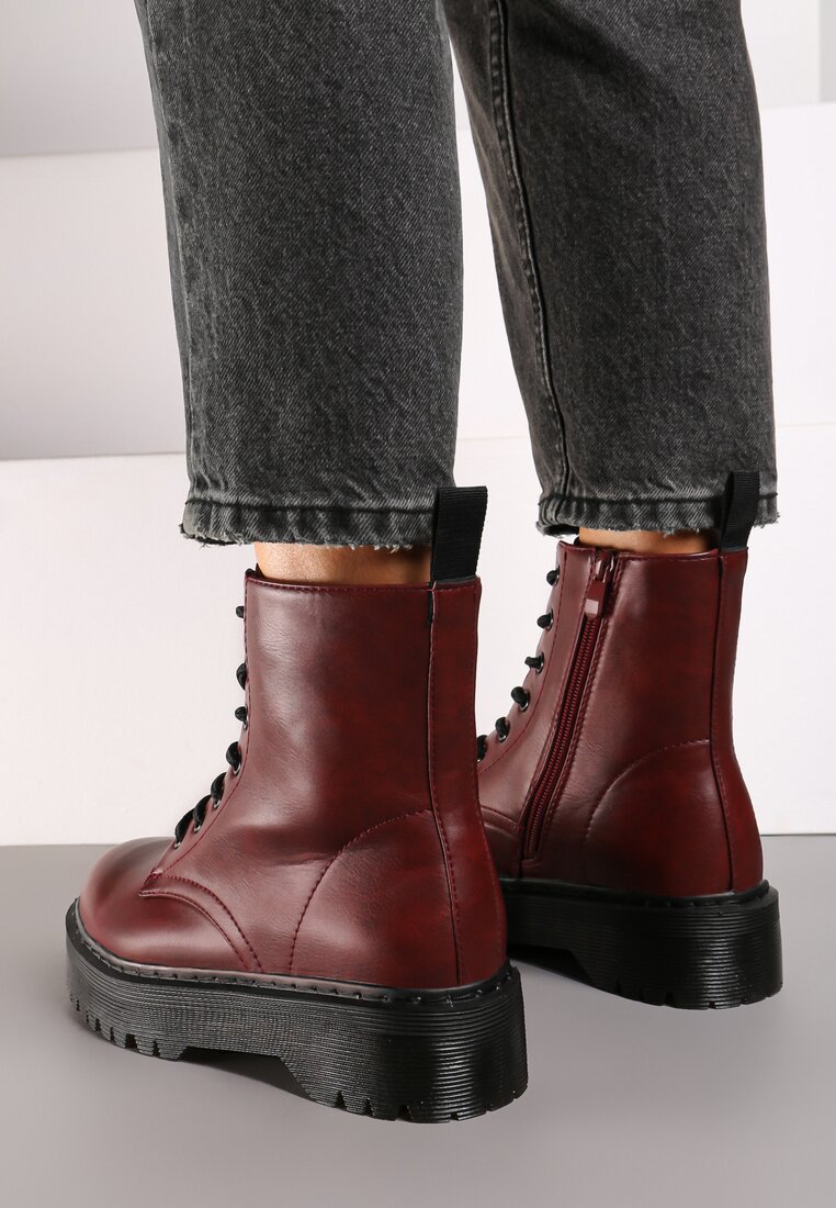 Botine Ciarisea Roșii