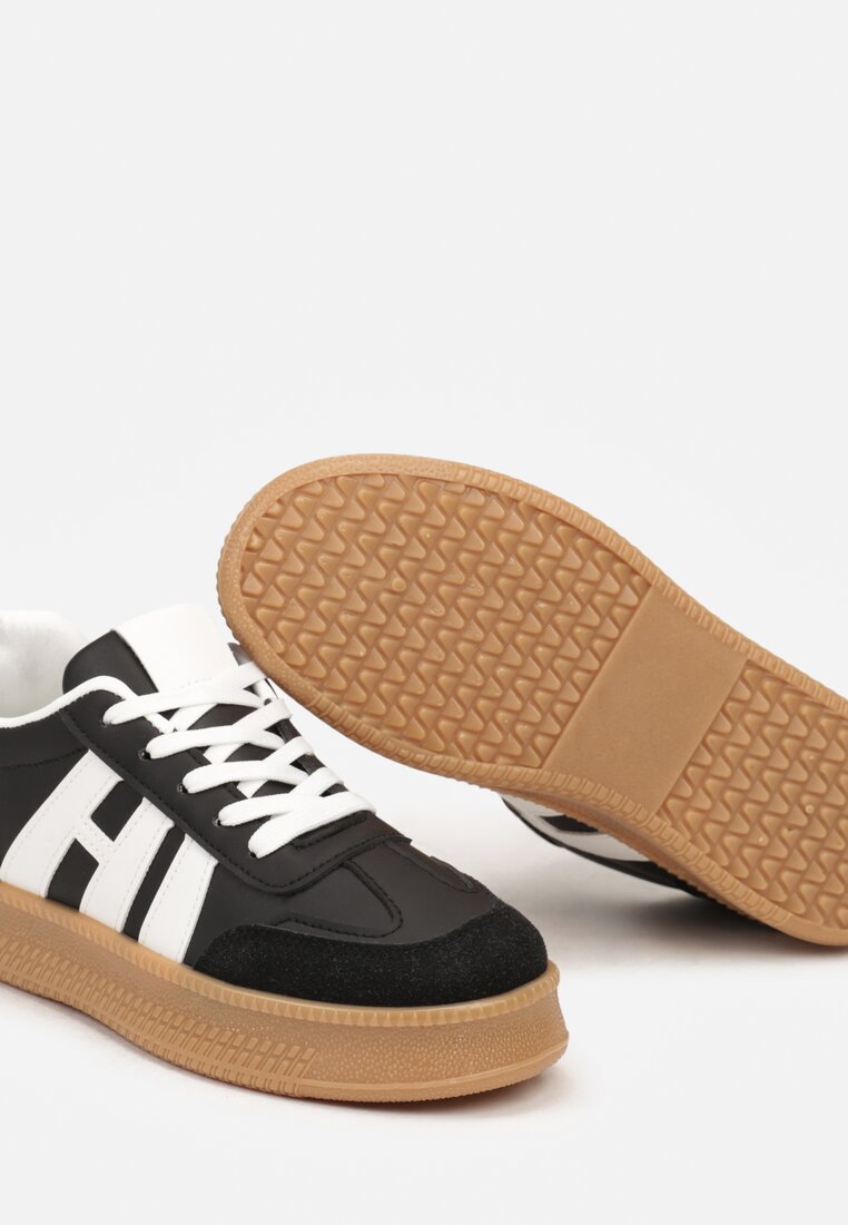 Sneakers Mialeria Negru cu alb