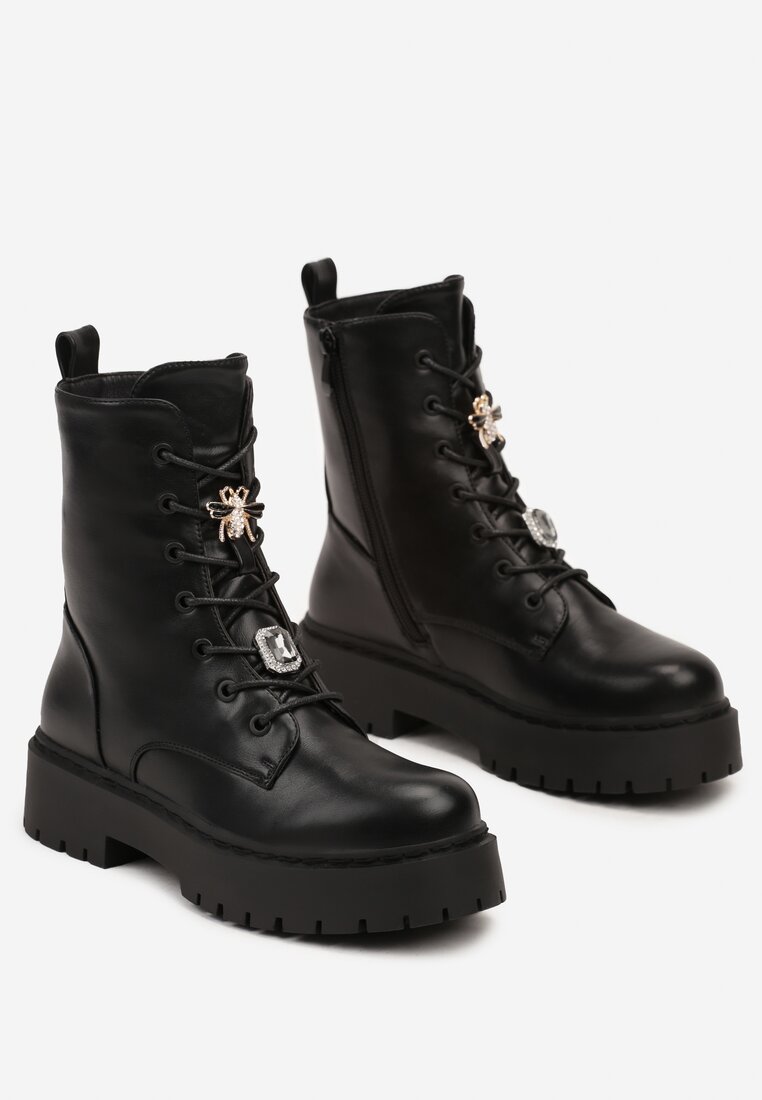 Botine Tiadoraa Negre