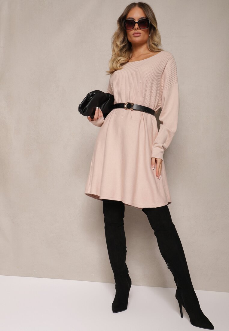 Rochie Narimera Bej deschis