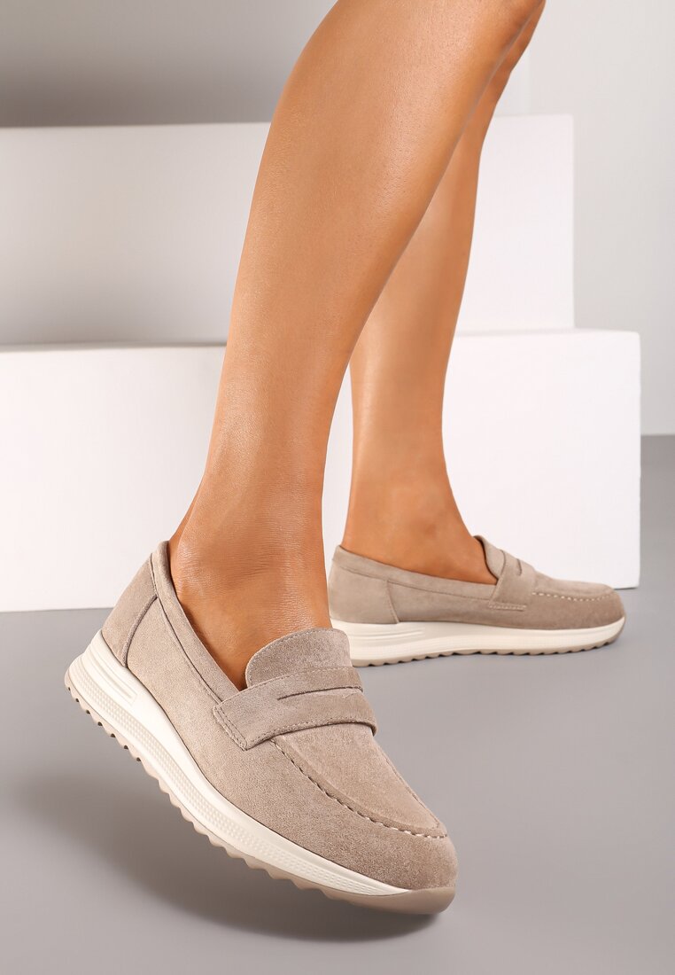 Mocasini Teralee Bej