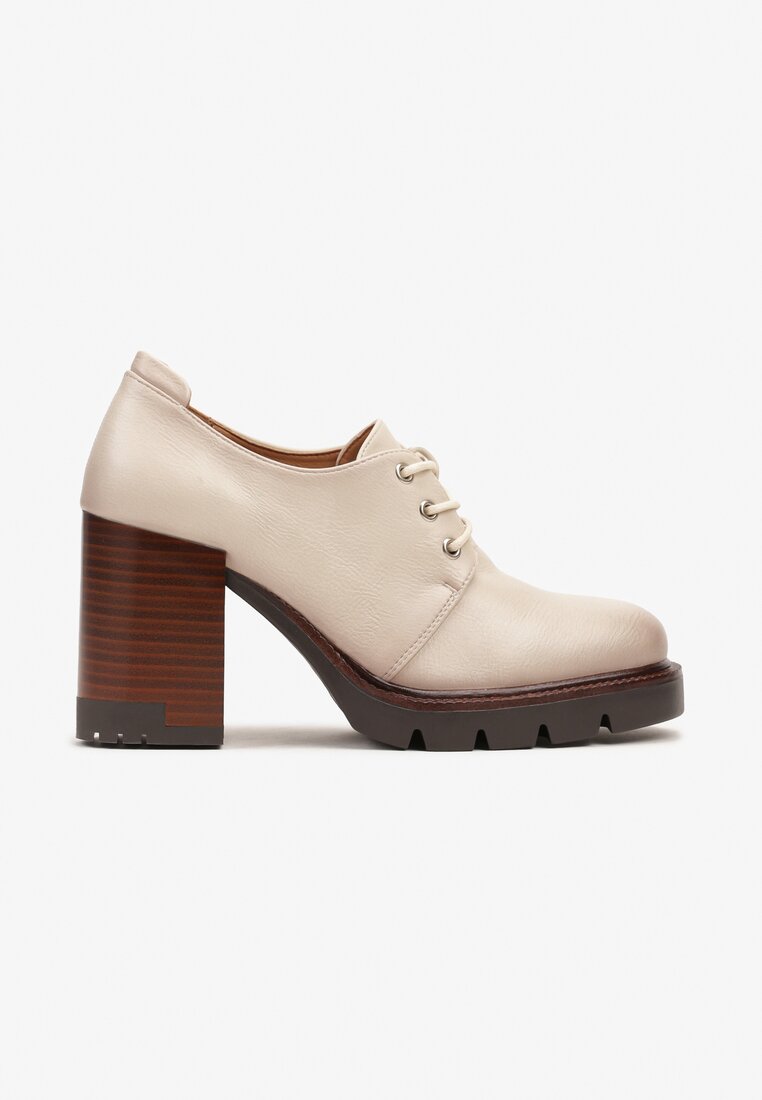 Pantofi casual Kailiara Bej