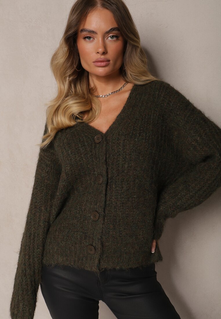 Cardigan Ciarella Verde închis