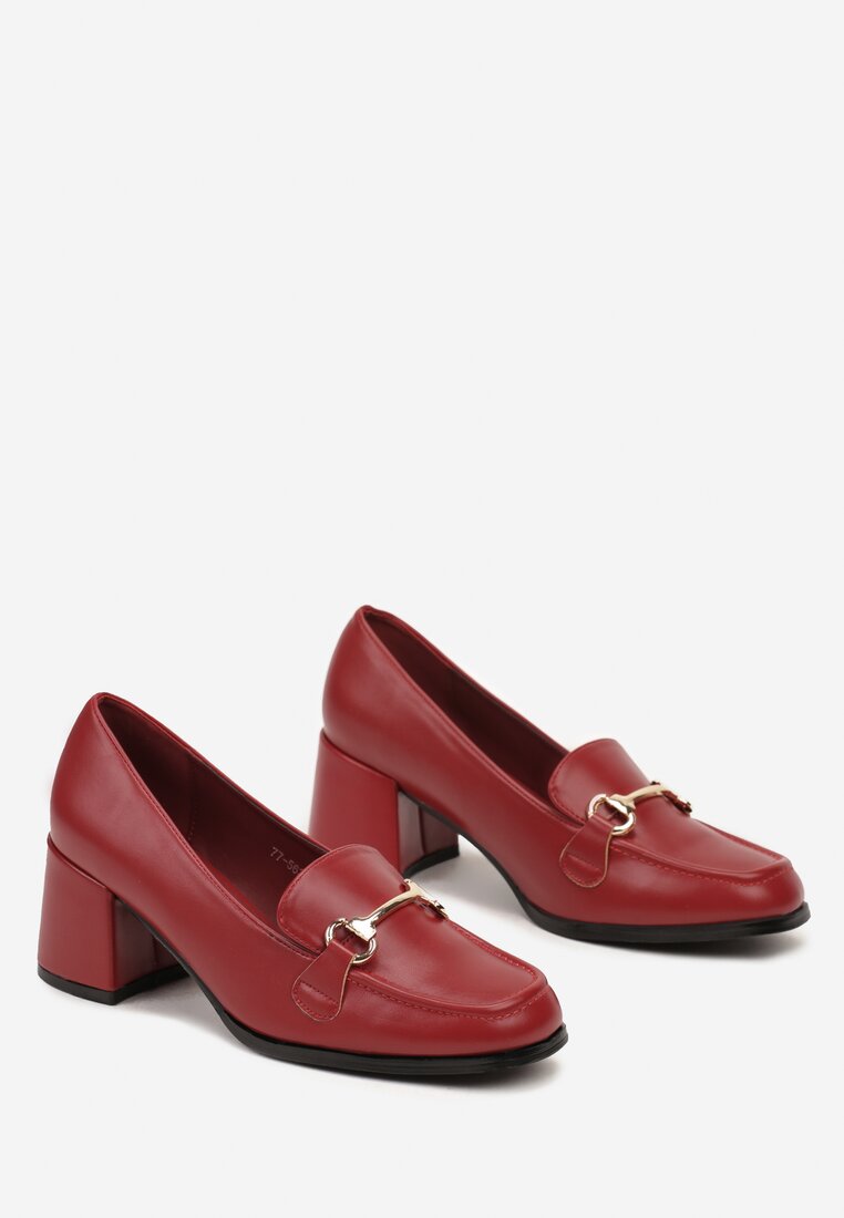 Pantofi casual Kaithra Bordo