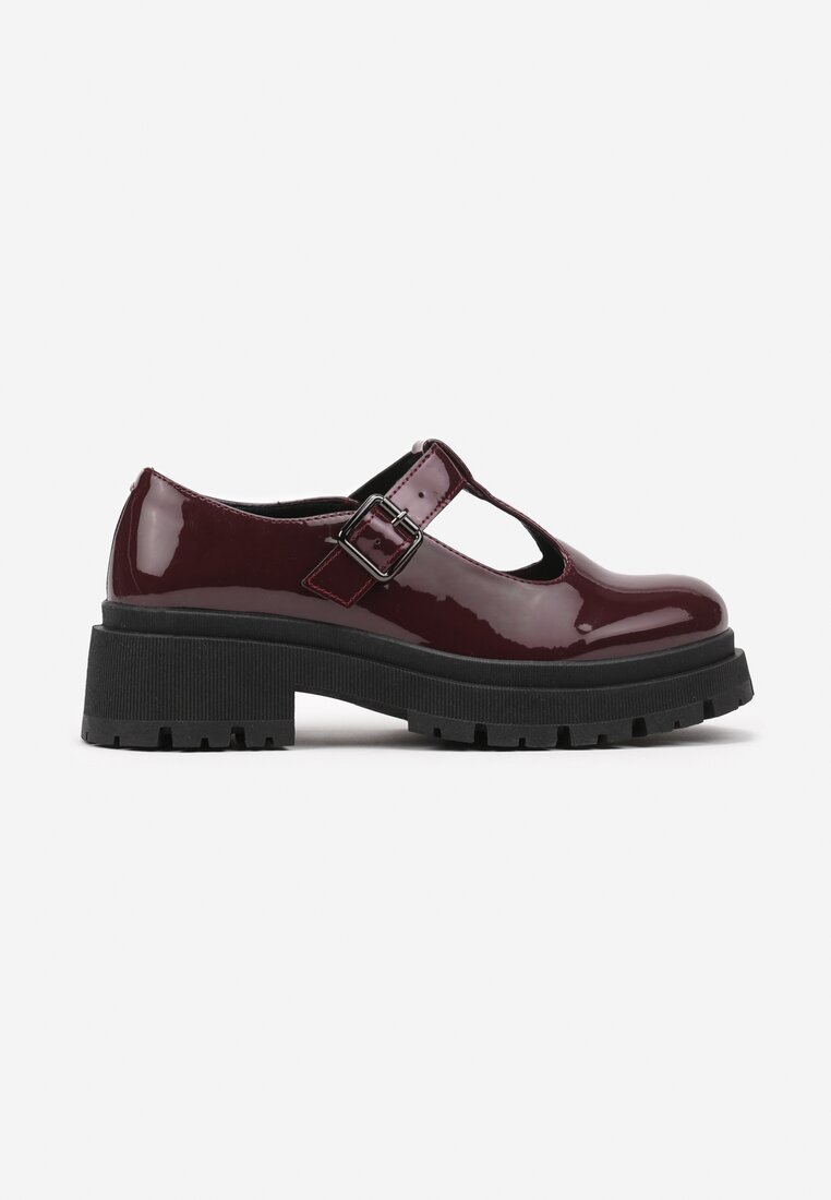 Pantofi casual Elondria Bordo