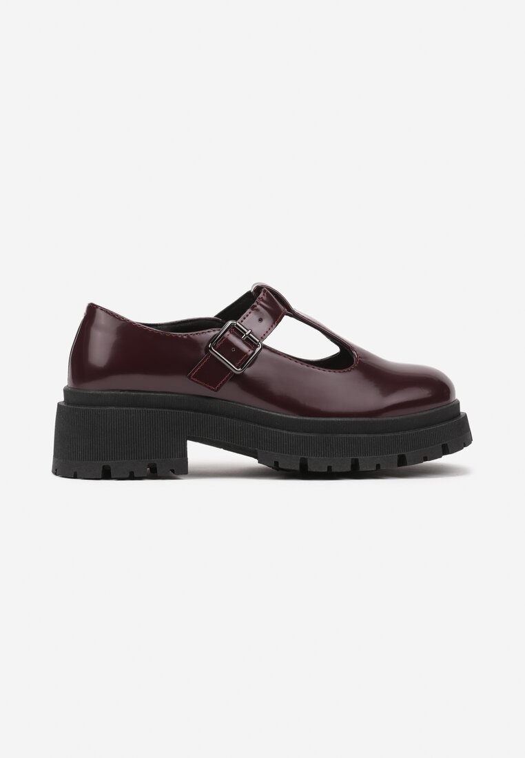 Pantofi casual Elosie Bordo