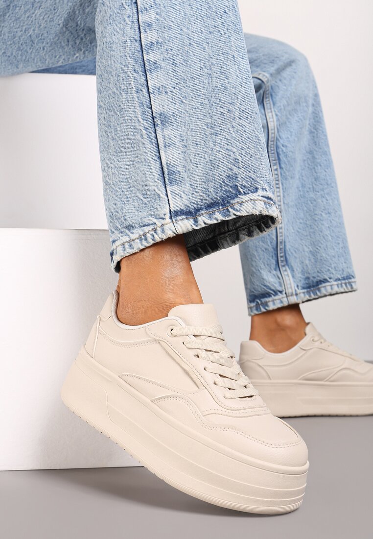 Sneakers Vaiviera Bej