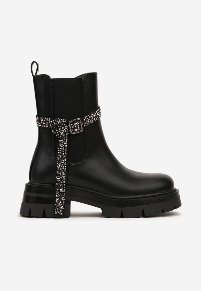 Botine Loraline Negre