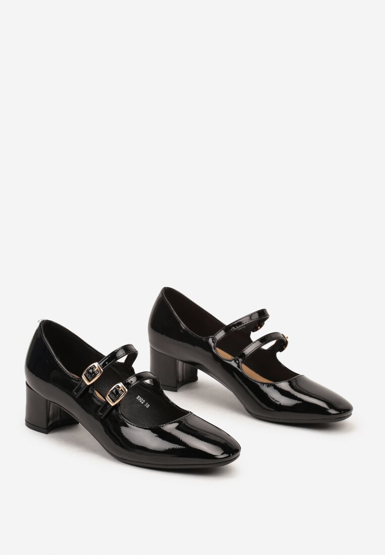 Pantofi cu toc Daithina Negri