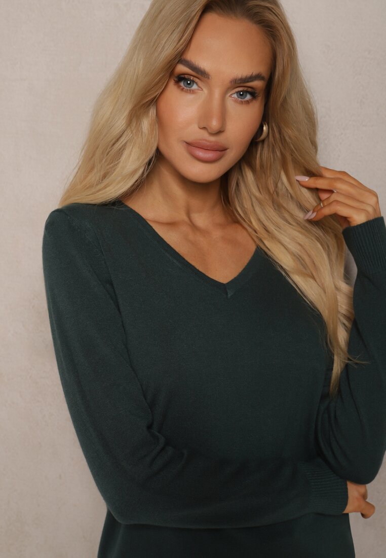 Pulover Sinovae Verde închis