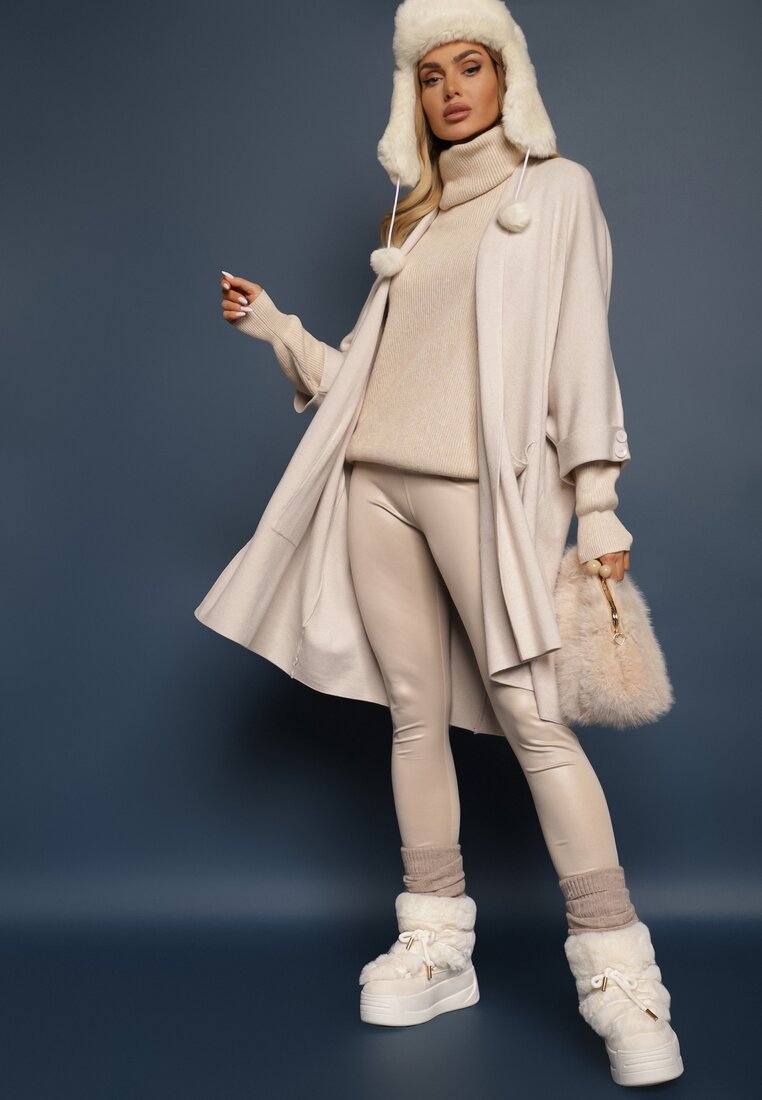 Cardigan Asindra Bej deschis