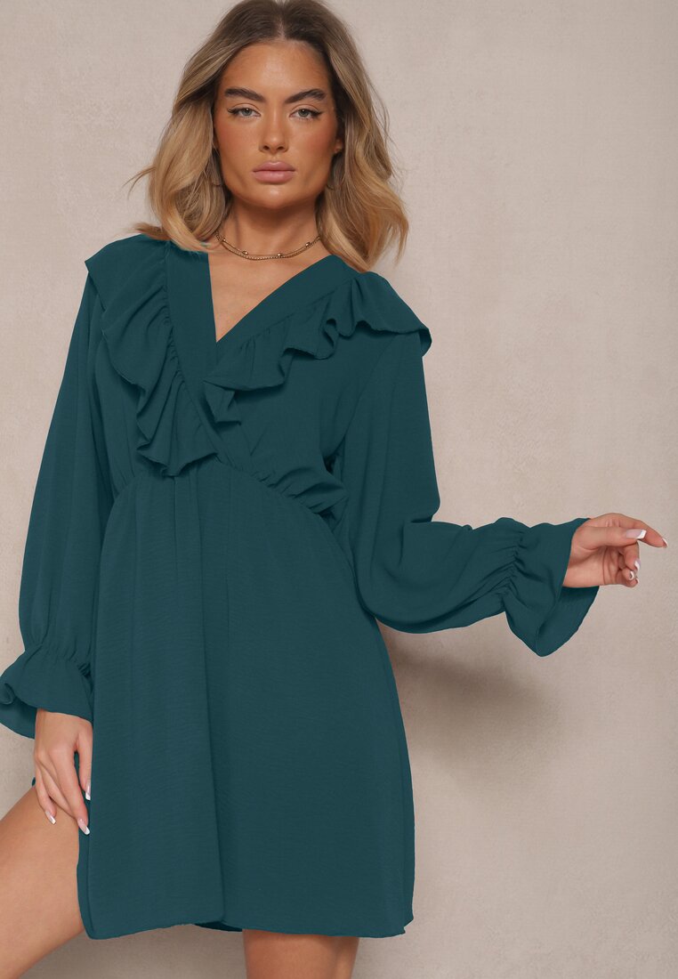 Rochie Melosia Verde închis