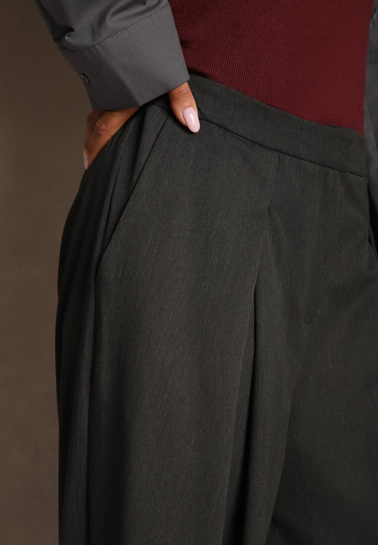 Pantaloni Lobine Gri închis