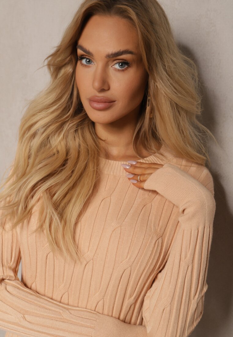 Pulover Saviana Bej închis