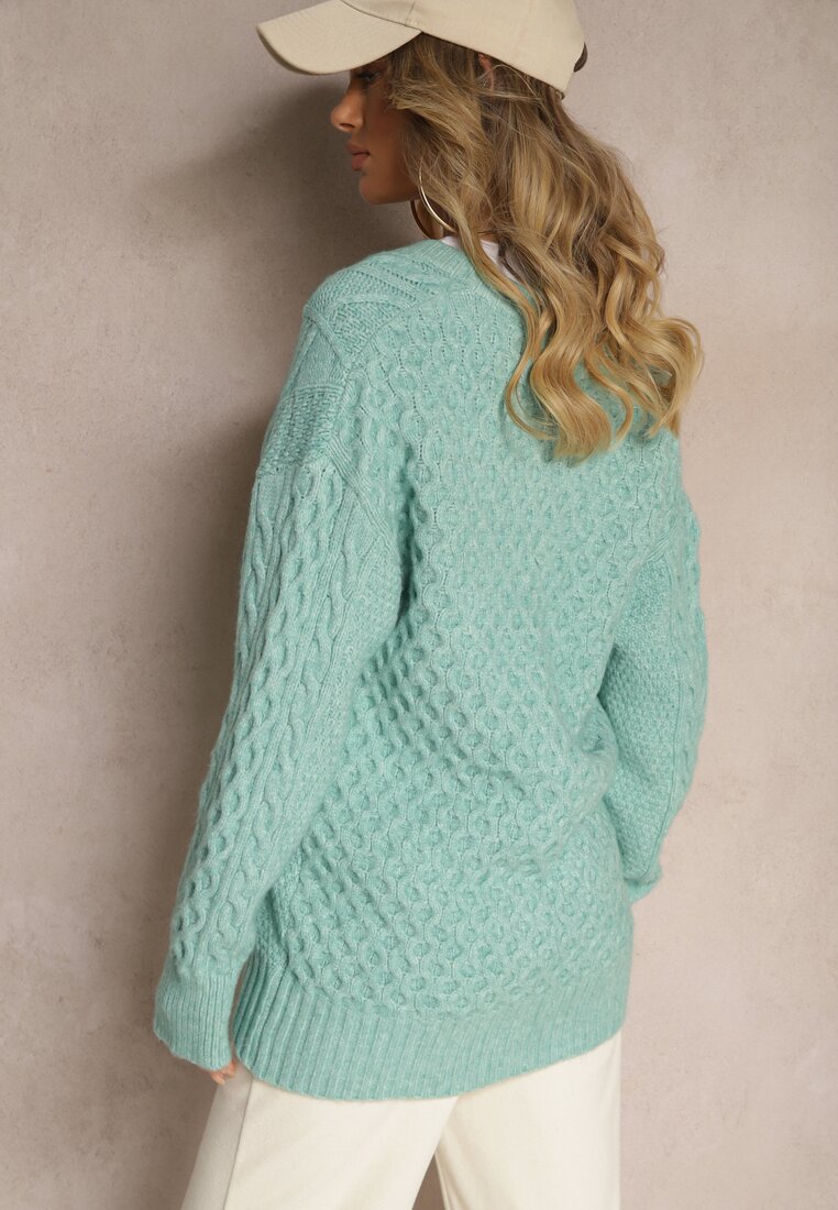 Cardigan Alorinda Verde mentă