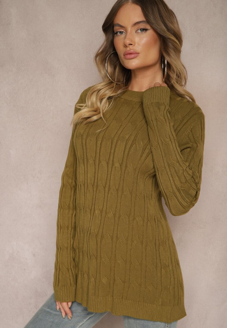 Pulover Savra Verde închis