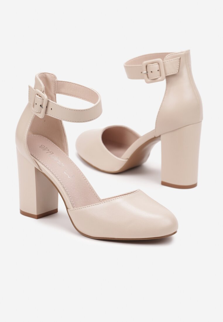 Pantofi cu toc Belandria Bej