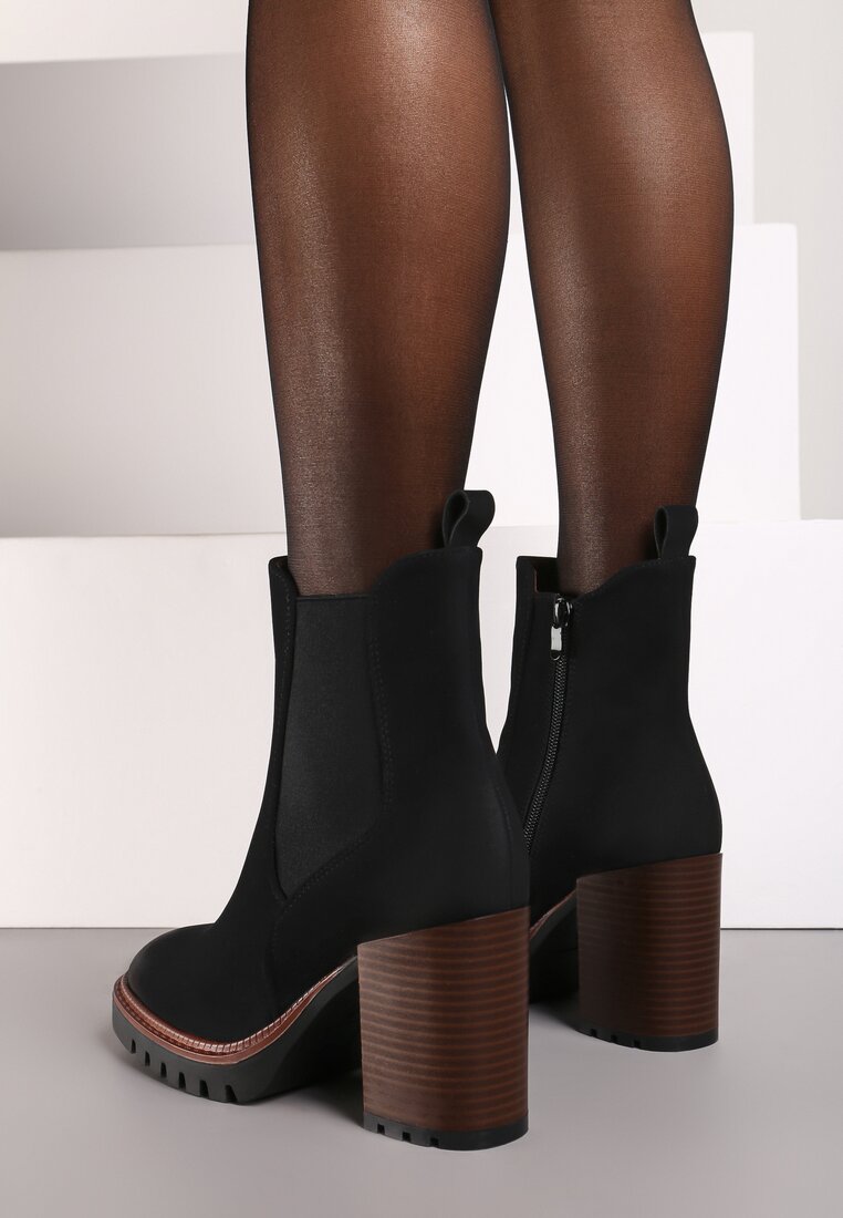 Botine Linandria Negre